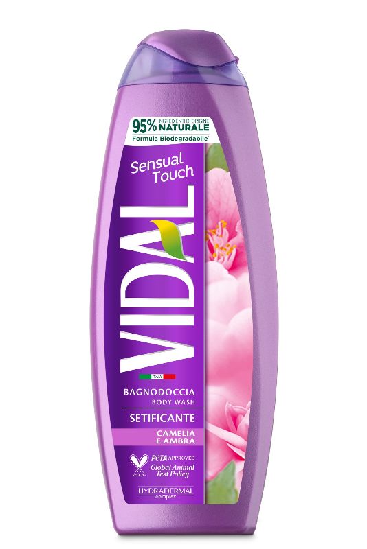 VIDAL - Sensual touch - bagnoschiuma setificante camelia e Ambra 500 ml — confronto prezzi