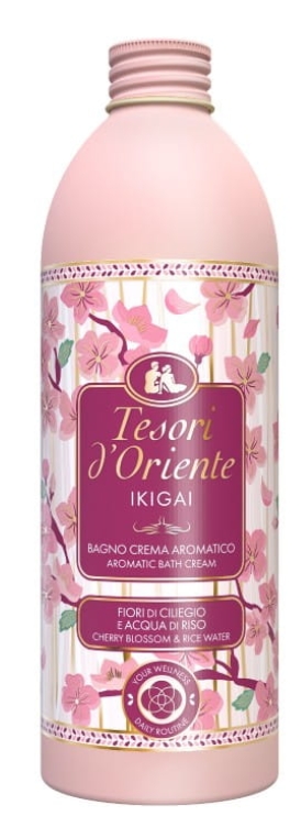 Tesori d'oriente Bagnocrema Aromatico Ikigai Fiori Di Ciliegio E Acqua Di Riso