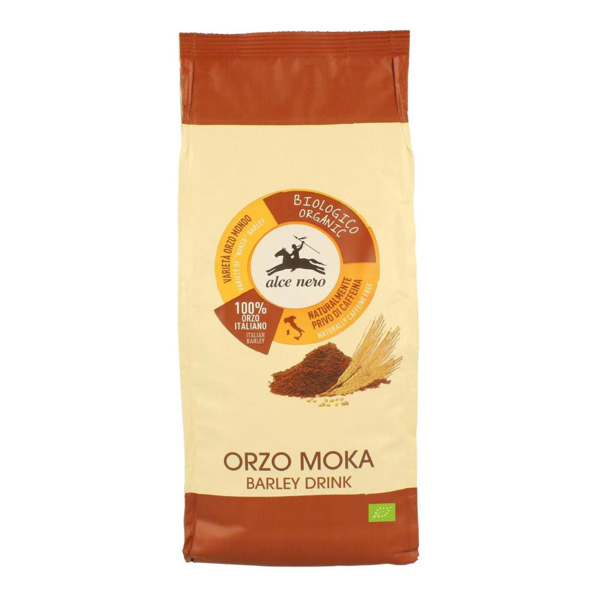 Alce Nero Orzo Moka Tostato e Macinato Biologico 500 g