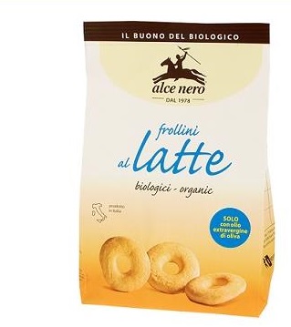 Alce Nero Frollini Latte Biologici 350 g — confronto prezzi