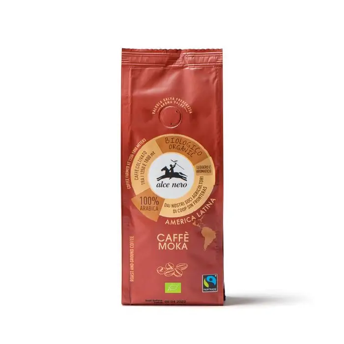 Caffe' 100% arabica bio moka fairtrade 250 g
