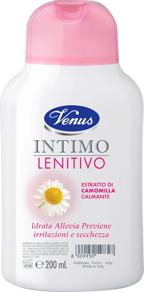 Venus Detergente Intimo Lenitivo Con Estratto Di Camomilla 200 ml