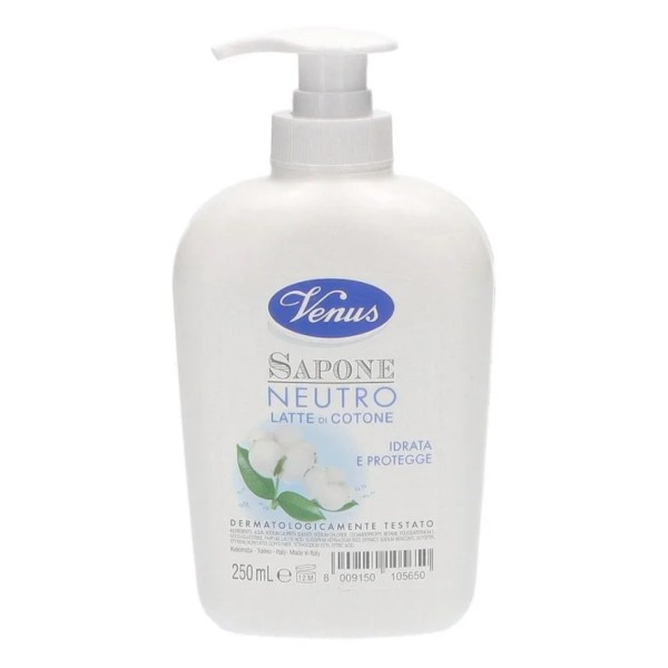 Venus sapone liquido neutro latte cotone 250 ml