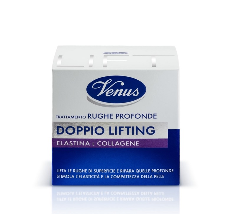 Venus Trattamento Rughe Profonde Doppio Lifting Elastina E Collagene 50ml