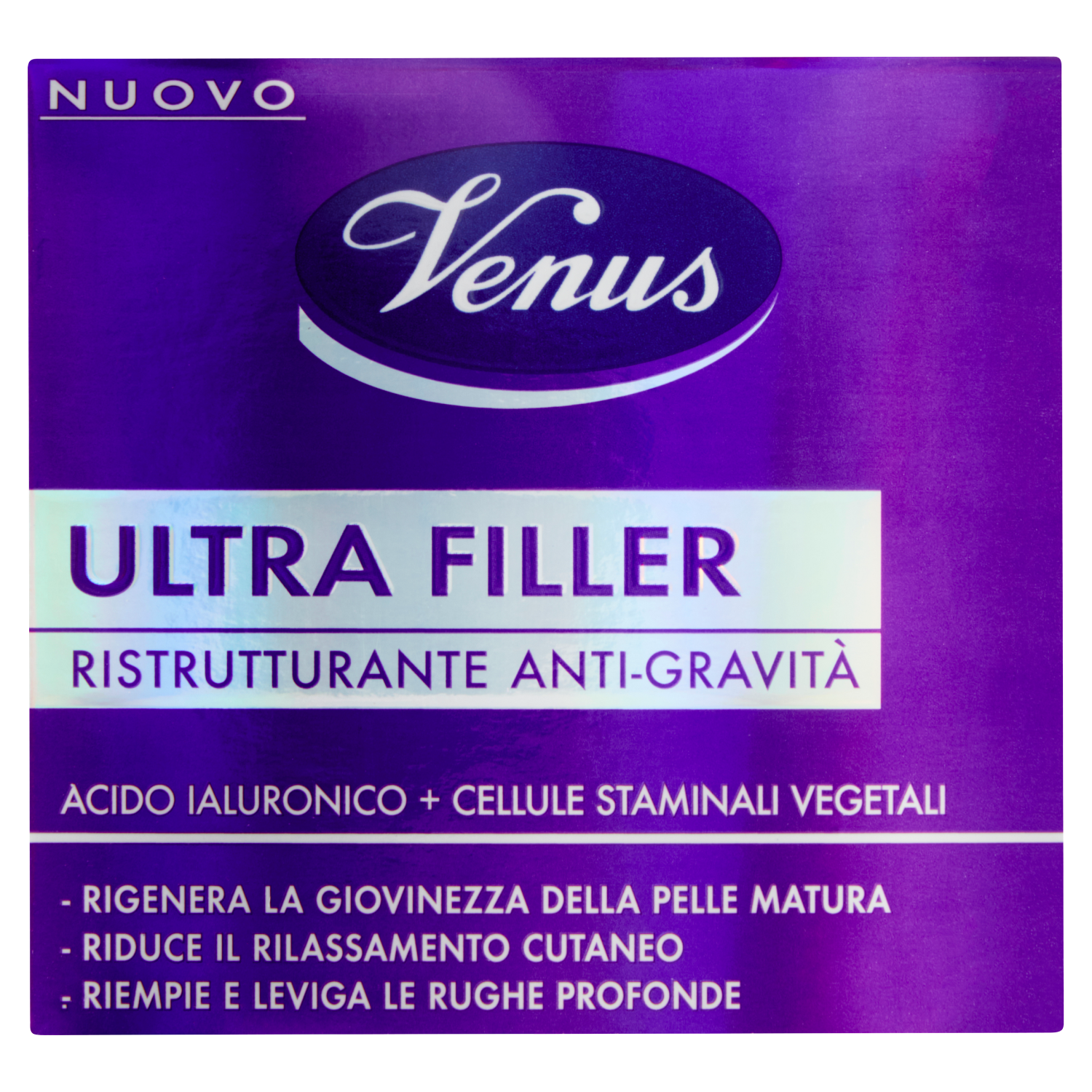 Venus Ultra Filler Ristrutturante Anti-gravità Acido Ialuronico + Cellule Staminali Vegetali 50ml