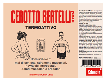 Cerotto Bertelli MED TERMOATTIVO MEDIO 16 x 12,5 cm — confronto prezzi