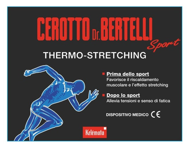 Bertelli | Cerotto Sport Thermo-Stretching Riscaldamento Muscolare | 1 Pezzo