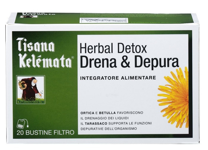 Tisana herbal detox dre&dep20b — confronto prezzi