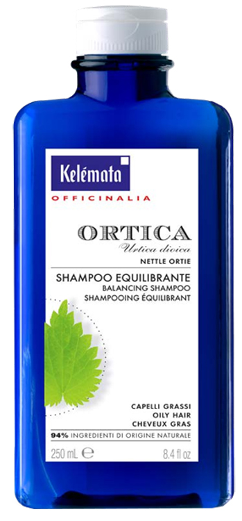 Kelémata Ortica Shampoo Equilibrante Per Capelli Grassi 250ml