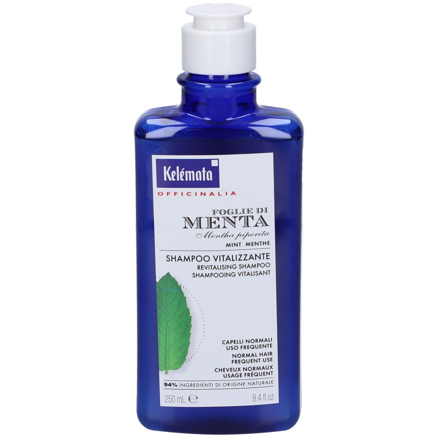 Kelémata Shampoo Vitalizzante alle Foglie di Menta 250 ml