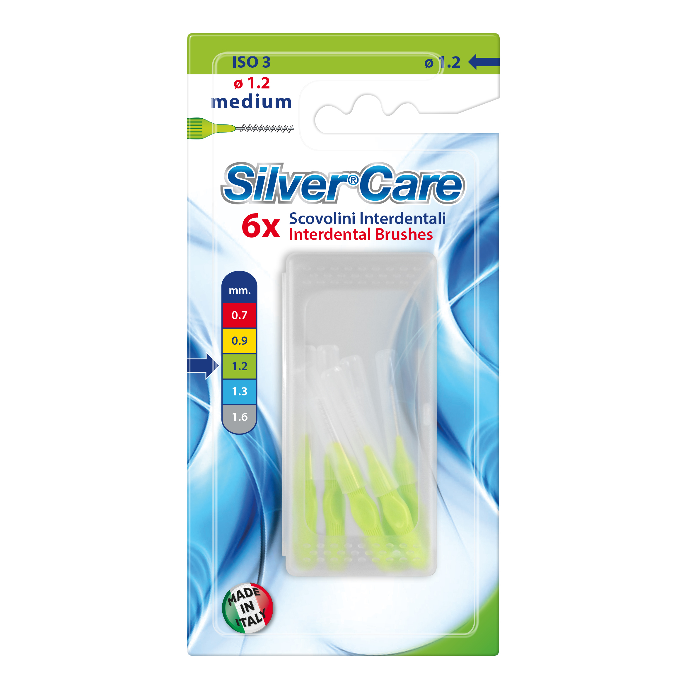Silver care scovolino interdentale medio 6 pezzi — confronto prezzi