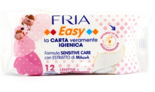 Fria easy carta igienica pocket delicata e sensitive 12 pezzi