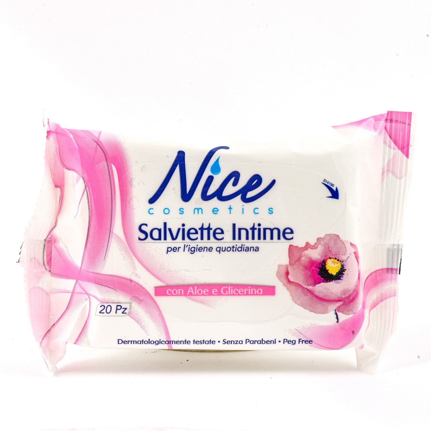 Carefree Salviette Intime Per L'igiene Quotidiana 20 Pezzi