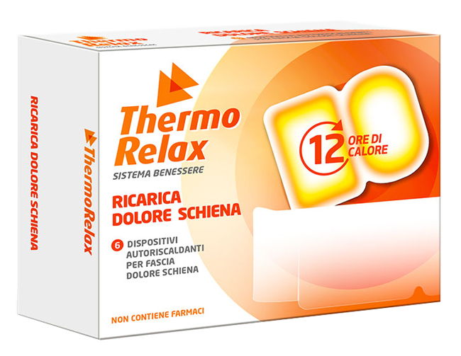 Thermorelax ricarica per fascia lombare 6 pezzi