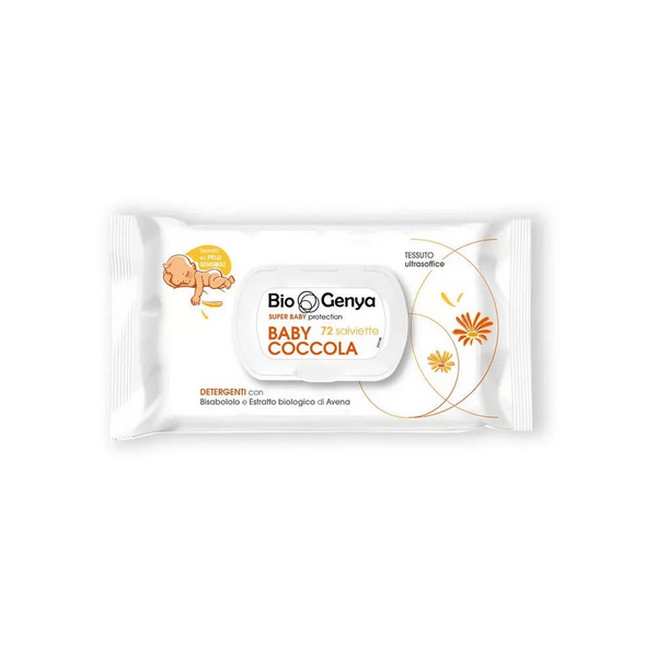 Biogenya Salviette Baby Coccola 72 Pezzi