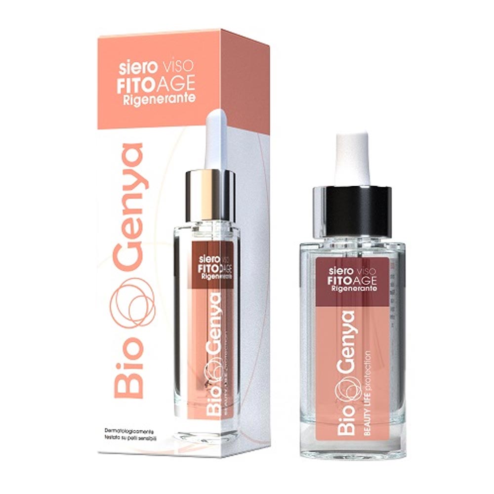Biogenya Beauty Life Protection - Siero Viso FitoAge Rigenerante, 30ml