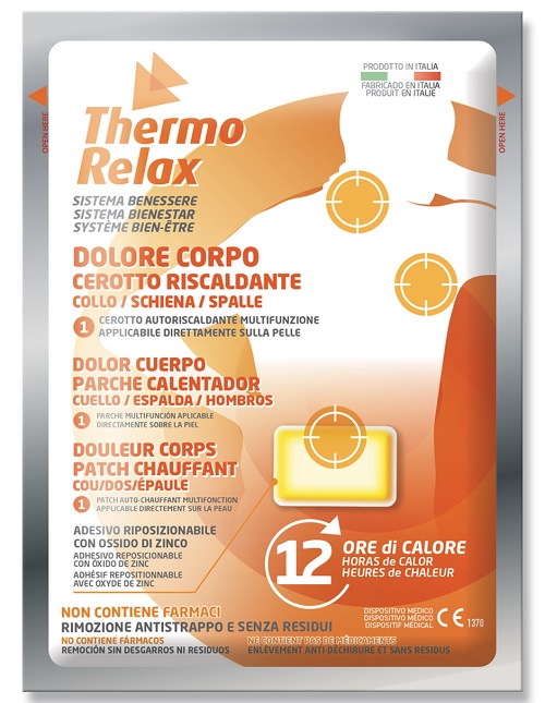 Cerotto riscaldante dolore corpo thermorelax — confronto prezzi