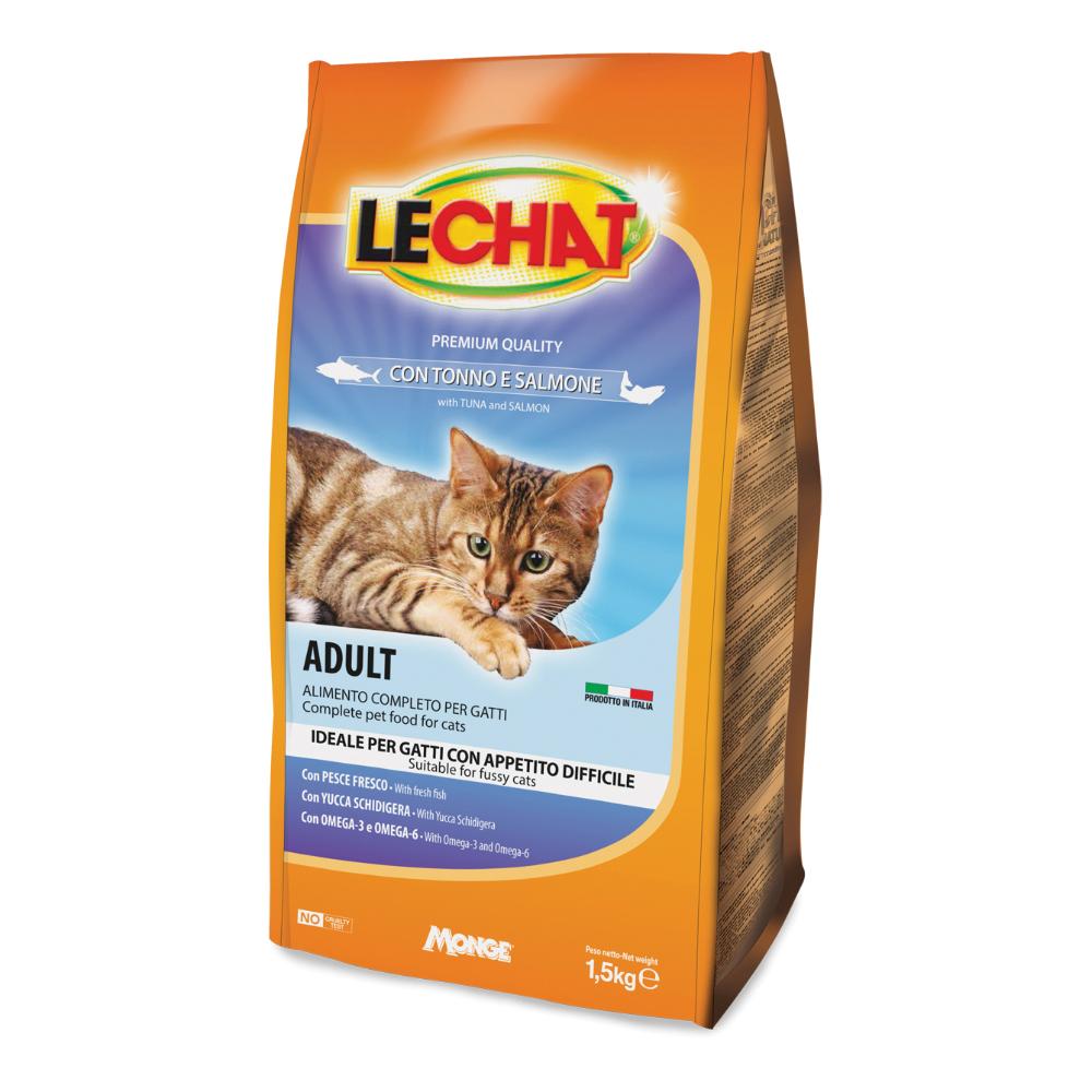 LeChat Adult Croccantini con Tonno e Salmone, 1,5 kg — confronto prezzi