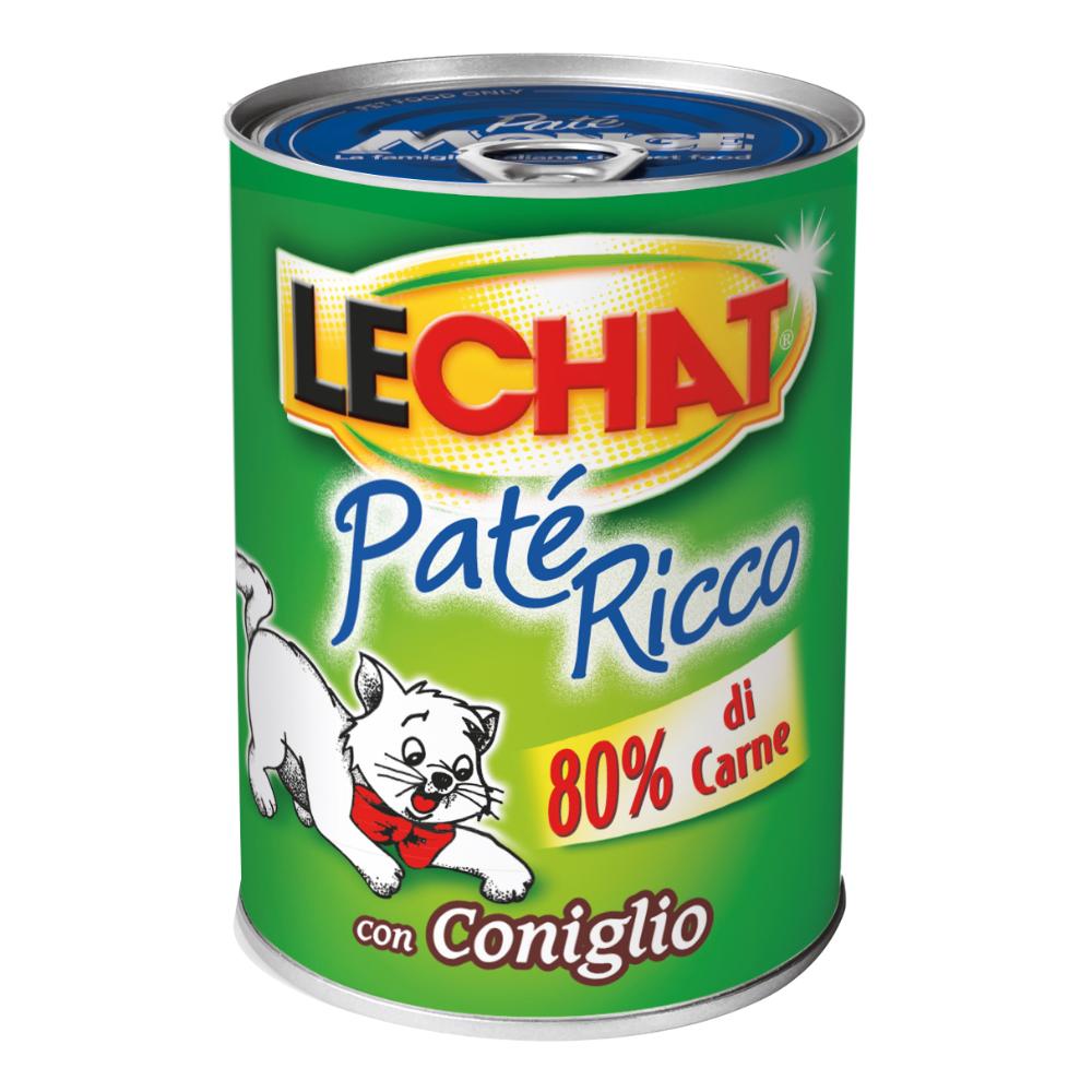 LeChat Patè Ricco con Coniglio, 400 g