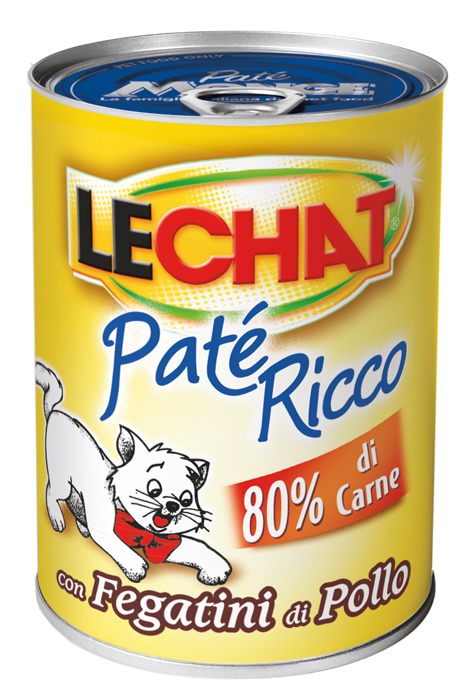 LECHAT GATTO PATE' FEGATINI DI POLLO 400GR (lattina)