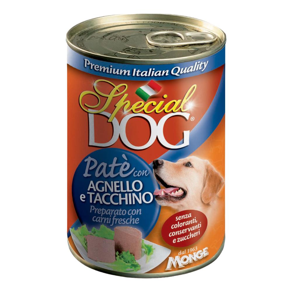 SPECIAL DOG CANE PATE' AGNELLO TACCHINO 400GR (lattina)