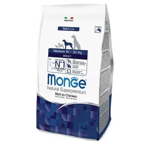 Monge Natural Superpremium Medium Adult Cibo Secco per Cani di Taglia Media Pollo 3kg