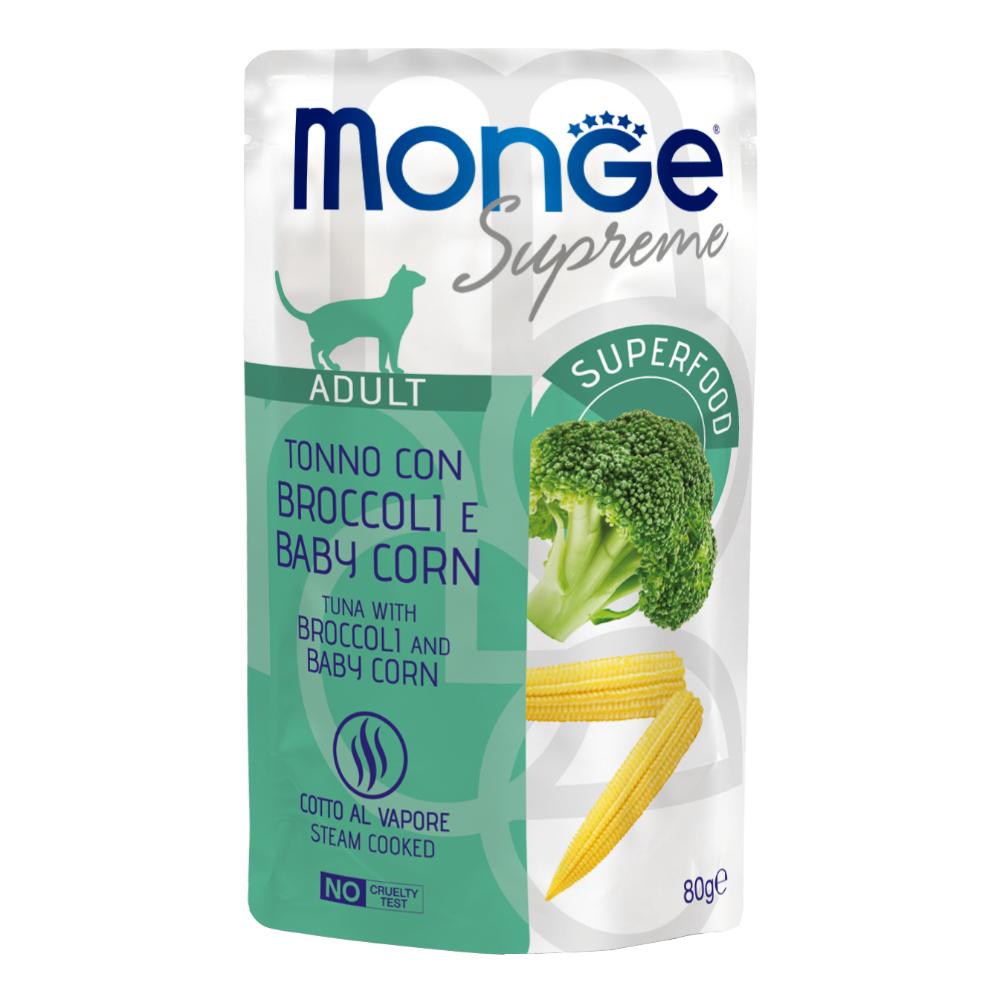 Monge buste supreme adult tonno broccoli baby corn 80 g