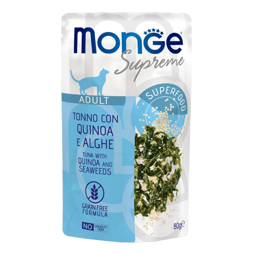 Monge Supreme Adult Tonno Con Quinoa e Alghe 80 g Mangime — confronto prezzi