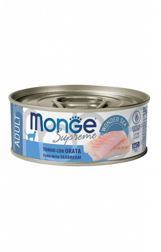 Monge supreme adult tonno orata 80 g