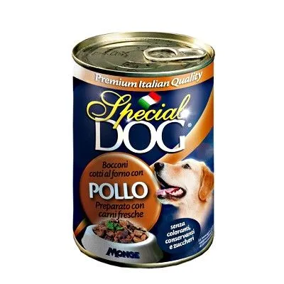 Special Dog Adult Lattina Pollo per Cani Adulti, 720 g