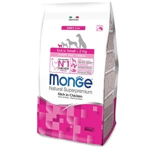 Monge Extra Small Puppy & Junior Ricco Di Pollo Cibo Secco Per Cani Cuccioli Sacco 800G — confronto prezzi