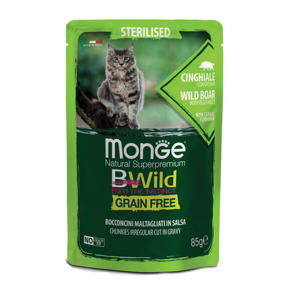 Monge bwild busta sterilised cinghiale/ortaggi 85 g — confronto prezzi