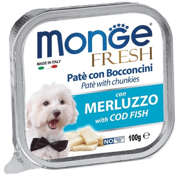 Monge Fresh Merluzzo Cani Adulti 100 g Mangime