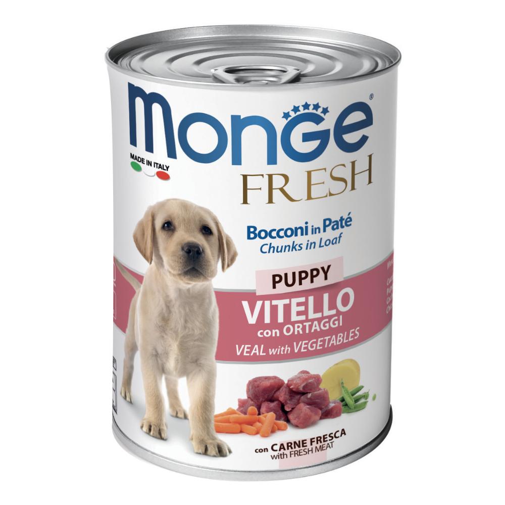 Monge Fresh Puppy Vitello Ortaggi 400 G
