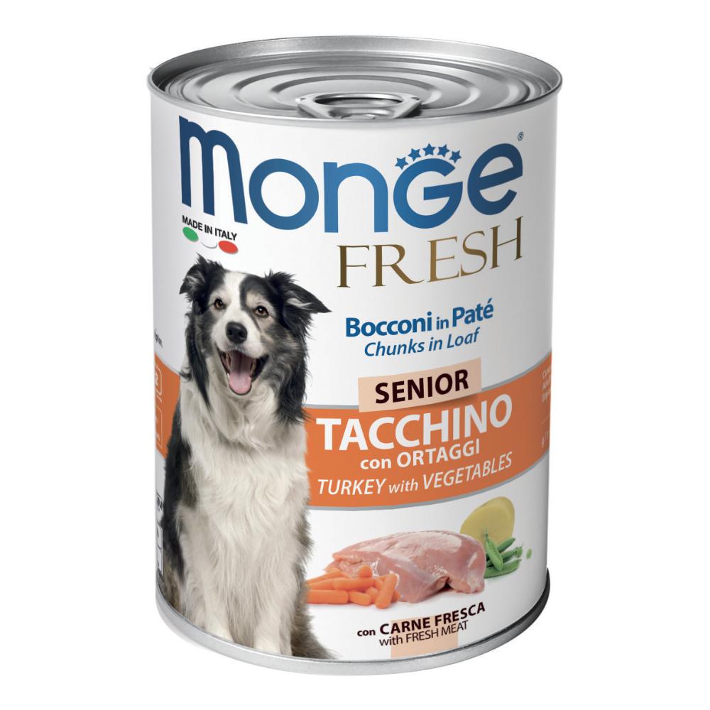 Monge Fresh Senior Tacchino con Ortaggi 400 g Mangime