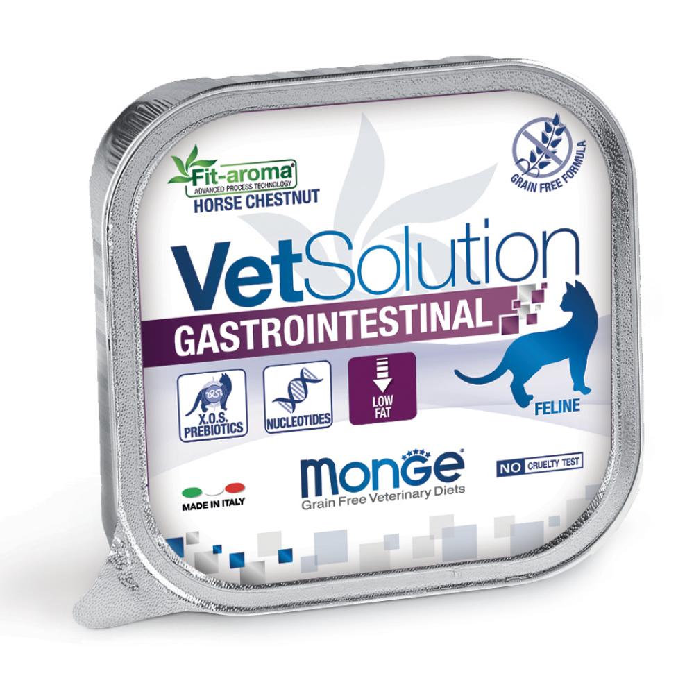 Monge Gatto Vet Solution Gastrointestinal Vaschetta 100 Gr