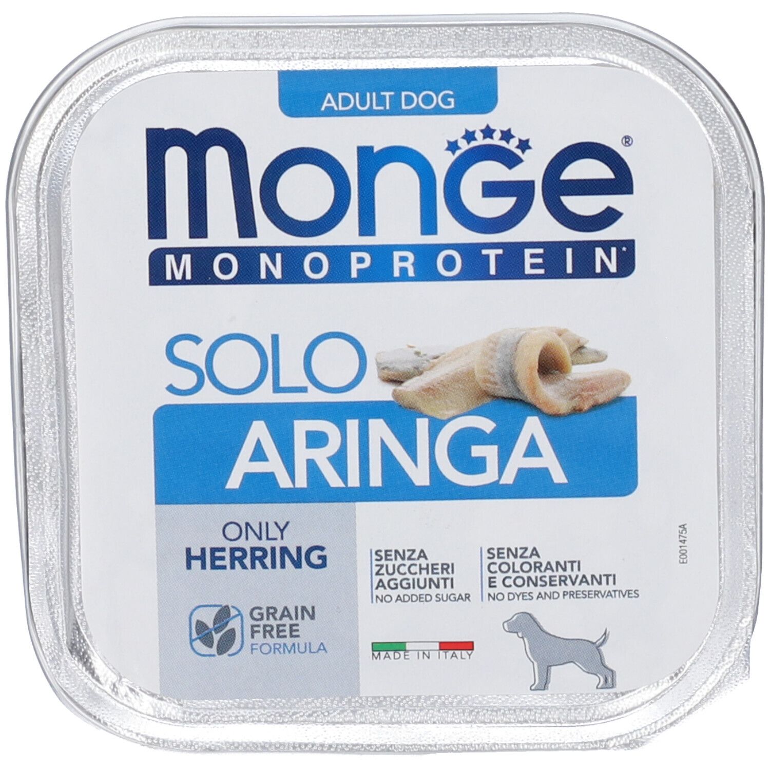 Monge Monoprotein Dog Solo Aringa 150 g Mangime