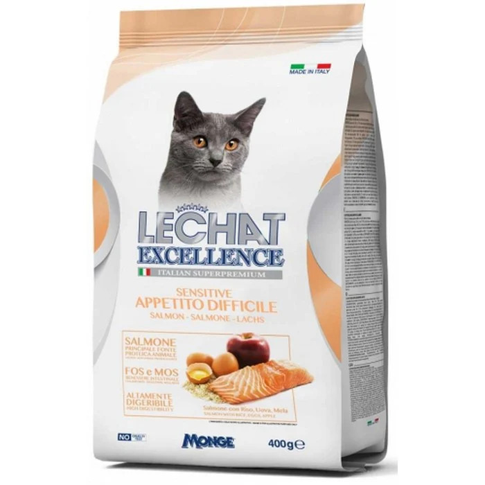 LeChat Excellence Appetito Difficile Sensitive Salmone, 400 g