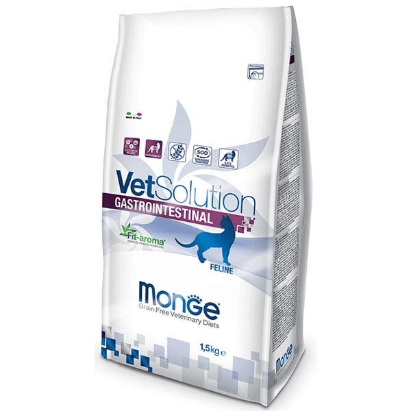 Monge Vetsolution Gastrointestinal Linea Medica Cibo Secco Gatti Sacco 400G
