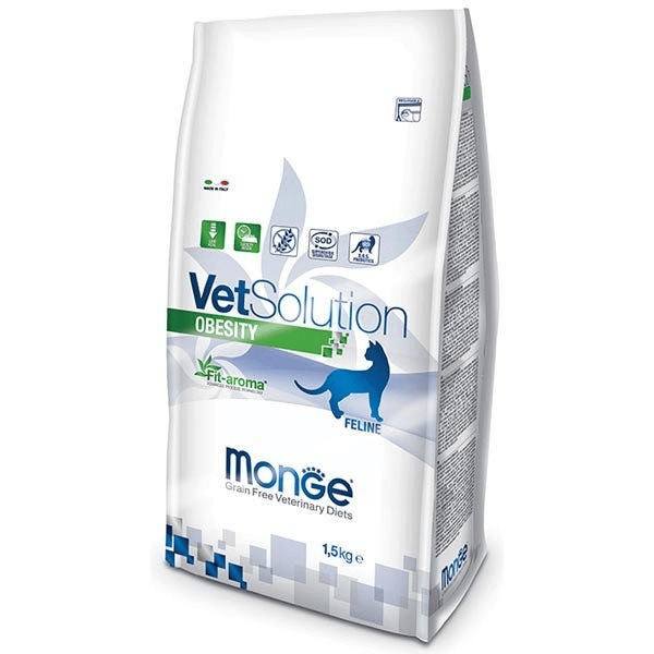 Monge Vetsolution Obesity Cibo Secco Gatti Adulti Sacco 400G — confronto prezzi