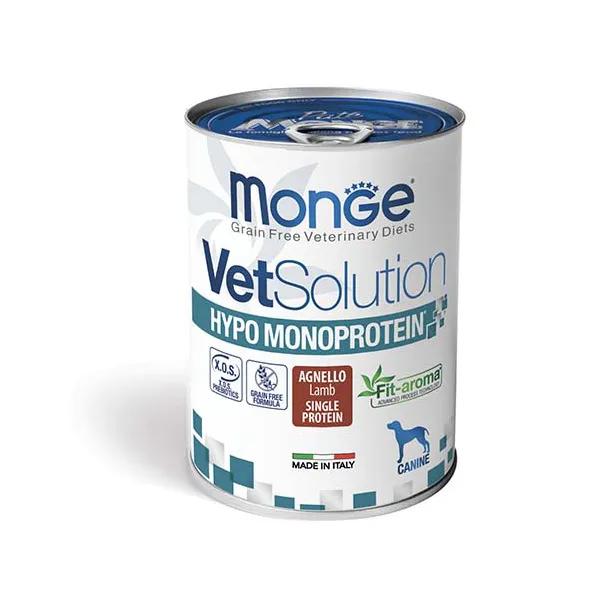 Monge VetSolution Hypo Monoprotein Agnello Alimento Umido per Cani 400g