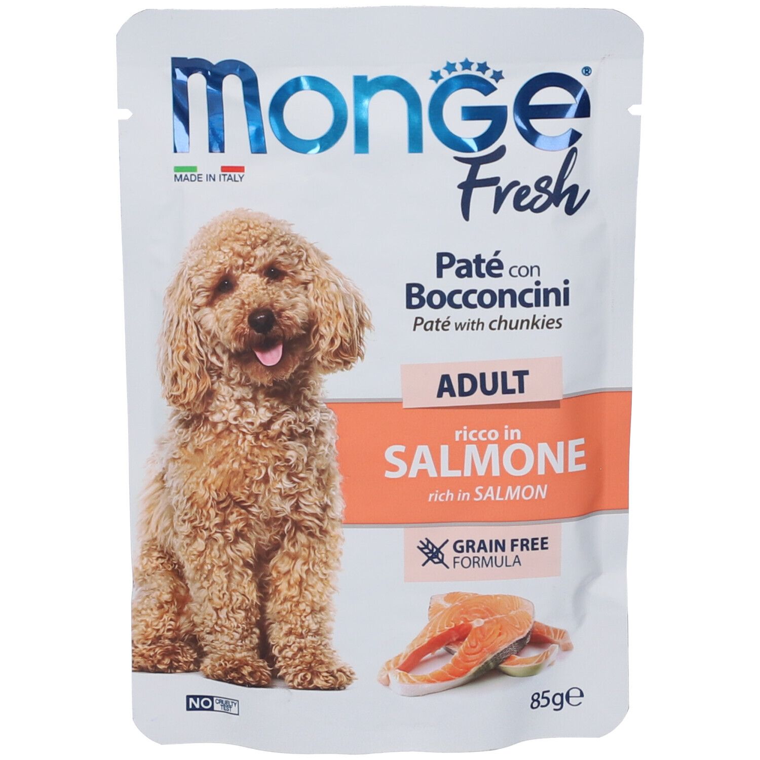 Monge Fresh Dog Adult Salmone 85 g Mangime