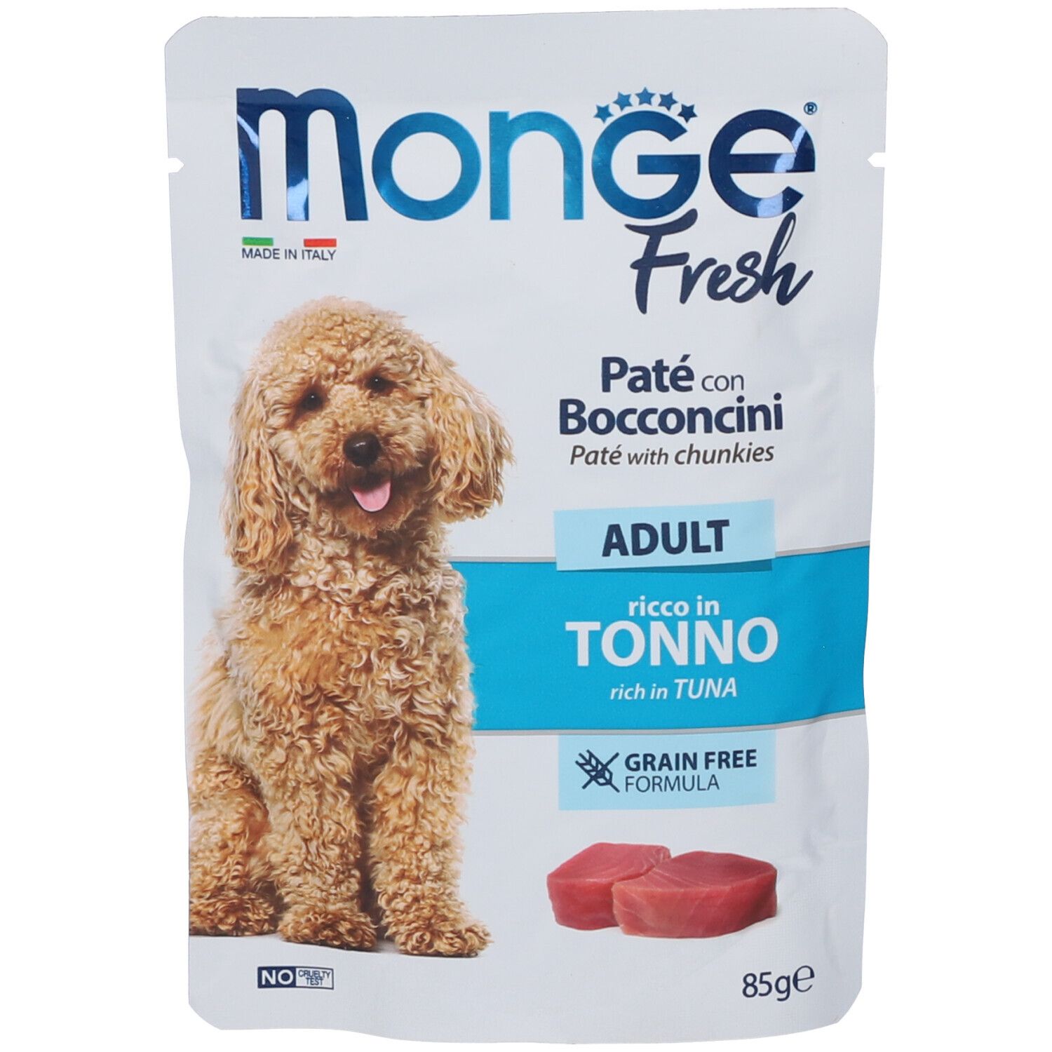 Monge Fresh Dog Adult Tonno 85 g Mangime