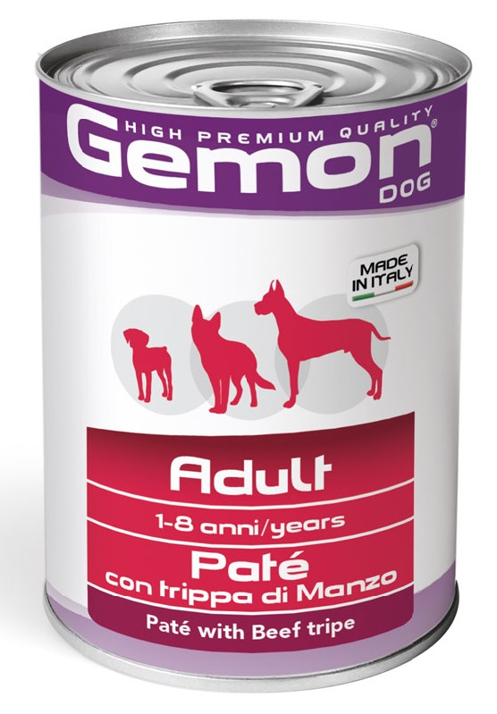 Monge Gemon Trippa di Manzo Cani Adulti 400 g Mangime