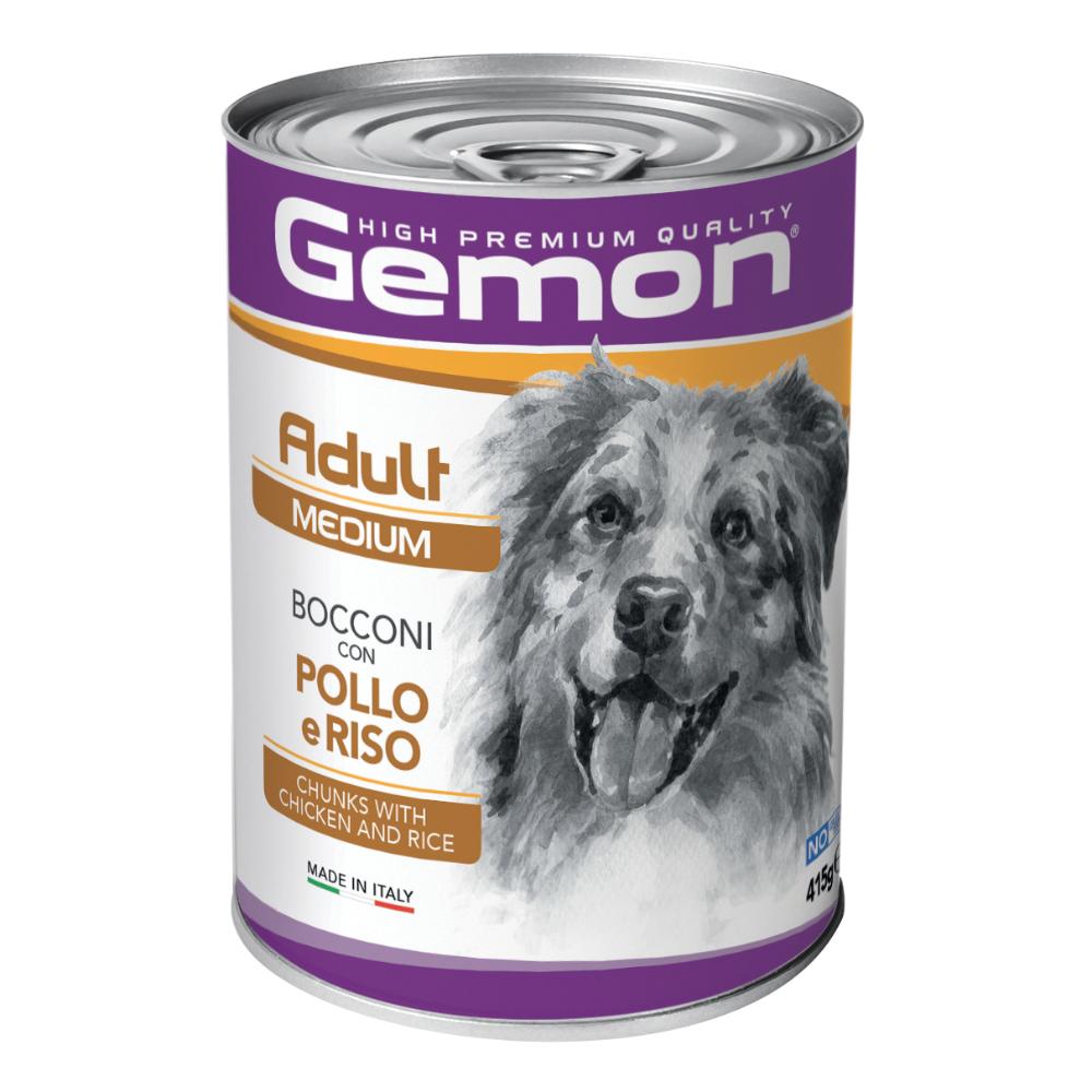 Monge Gemon Pollo Riso Cani Adulti Taglia Mini 415 g Mangime