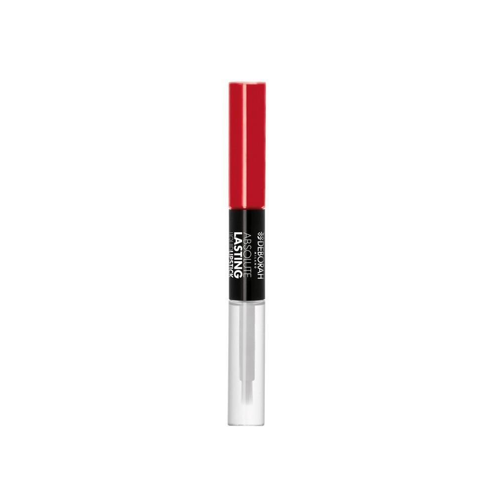 Deborah Absolute Lasting Liquid Lipstick N.10 Fire Red 1 St