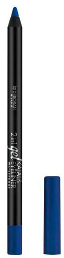 DEBORAH MILANO 2IN1 KAJAL&EYELINER GEL PENCIL DEEP BLUE 9 1 St
