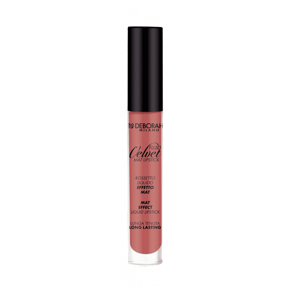 Deborah Fluid Velvet Mat Lipstick N.19 Mauve 1 St