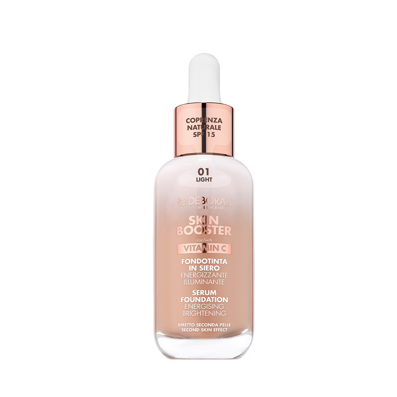 Deborah Skin Booster 1 Light Fondotinta In Siero Energizzante Illuminante 30ml