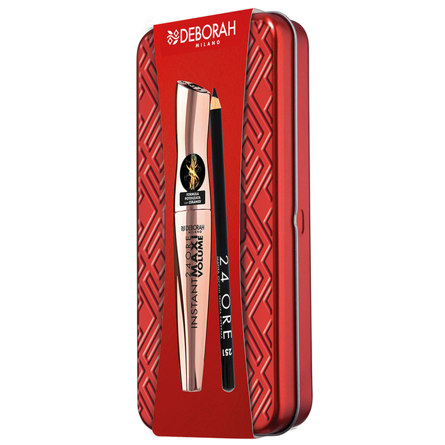 Deborah Kit Latta 01 Mascara Instant Maxi Volume Ceramidi + Matita Occhi 24 Ore